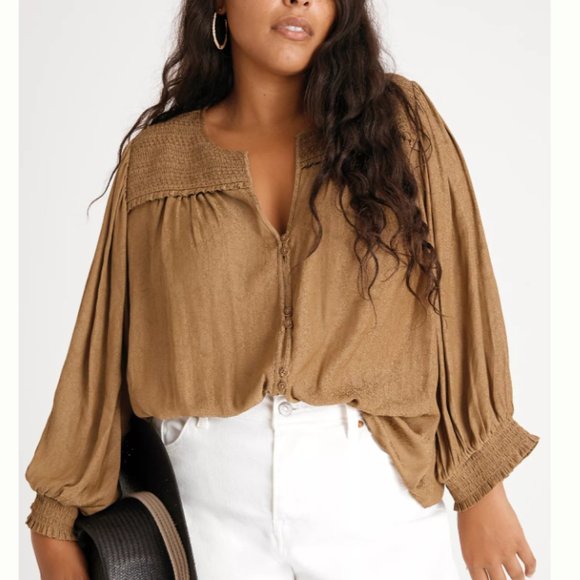 Anthropolodie -Cacee Button down blouse - Picture 1 of 6